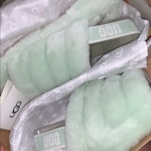 Retro Mint Ugg Fluff Yeah